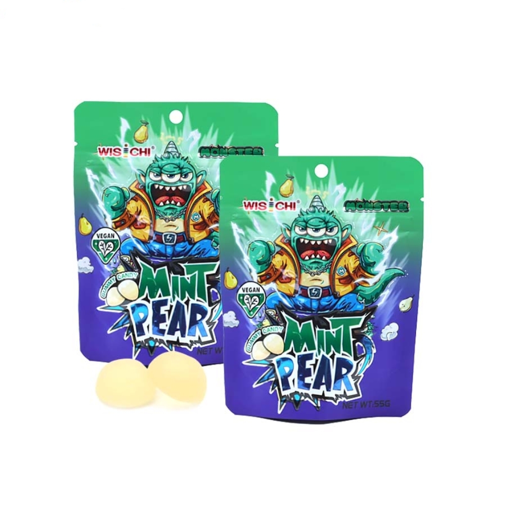 55g Cooling Pectin Gummy Candy Pear